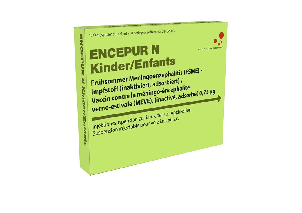 Encepur N Kinder, Injektionssuspension