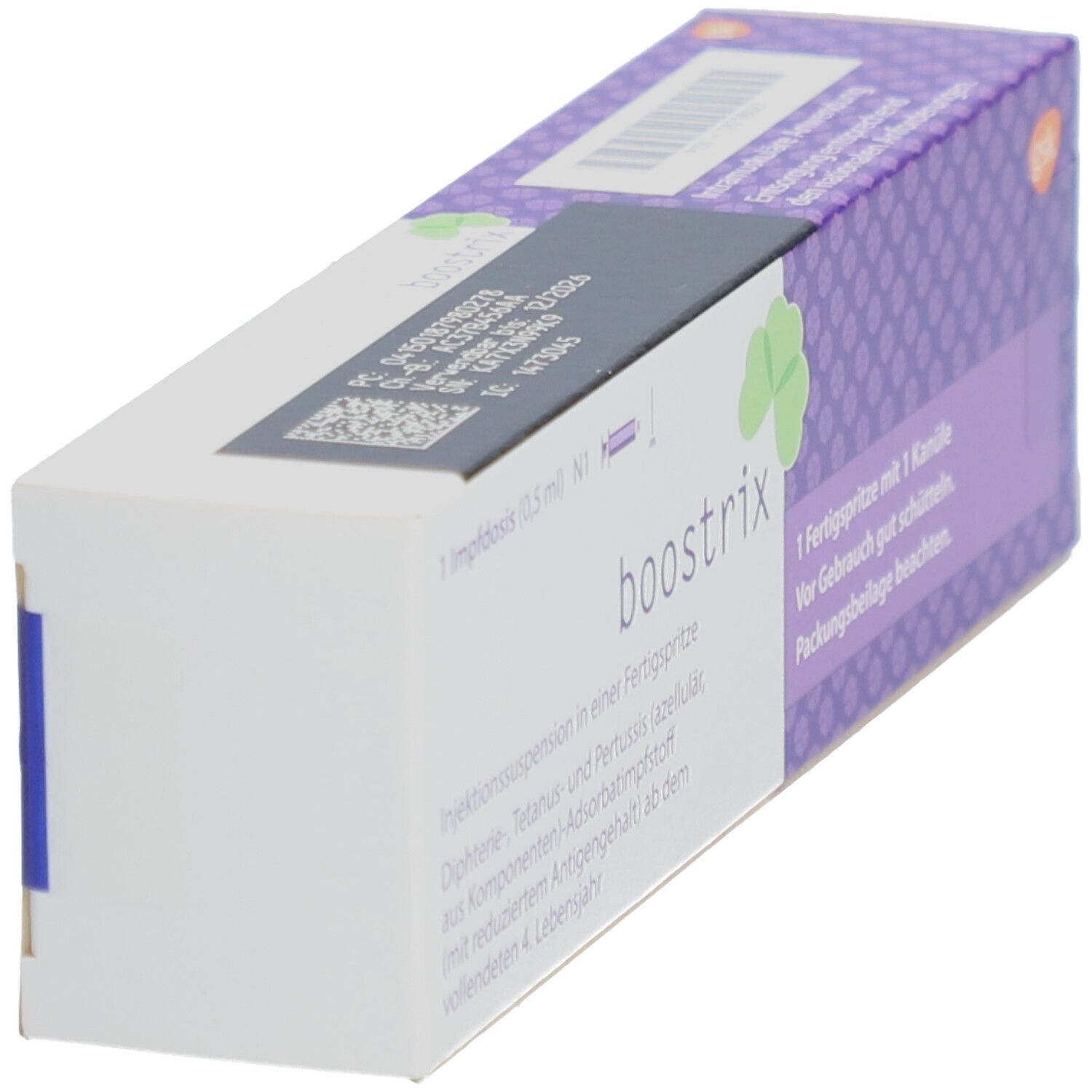 BOOSTRIX susp inj (n ser pré) ser pré 0.5 ml