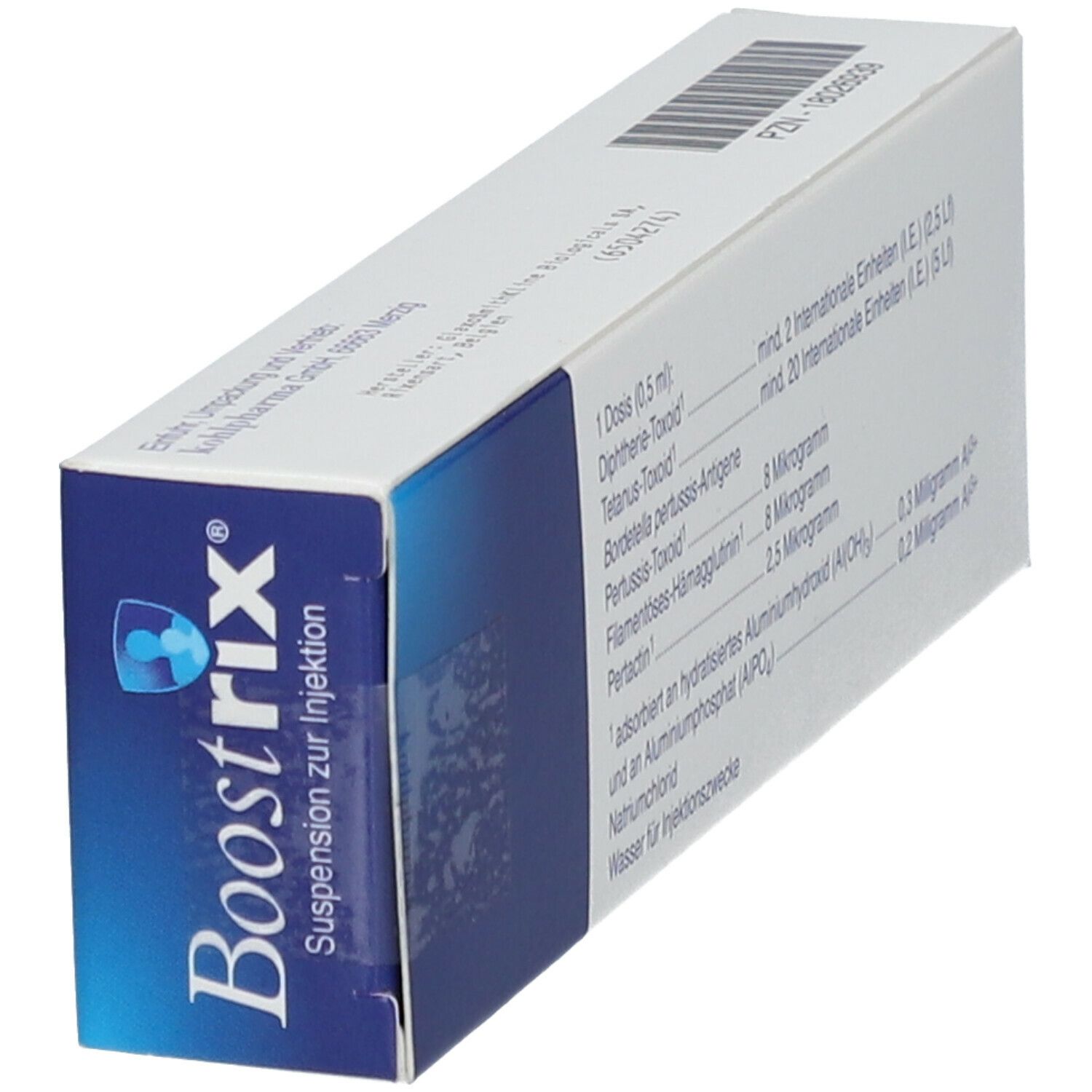 BOOSTRIX susp inj (n ser pré) 10 ser pré 0.5 ml