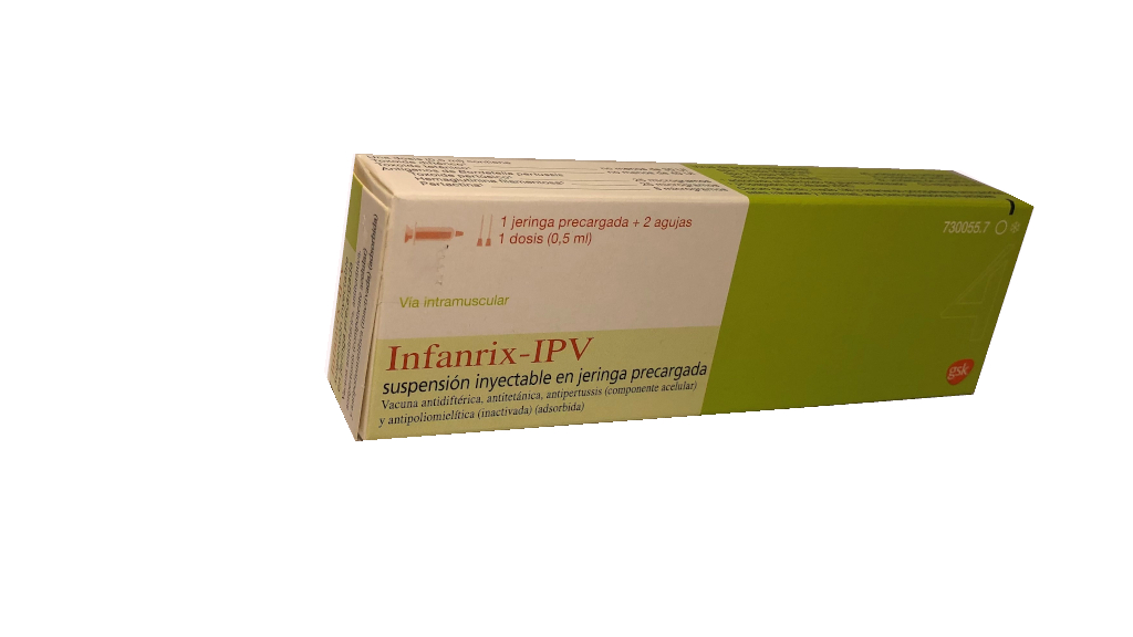 INFANRIX DTPa-IPV susp inj (n ser pré) 0.5 ml