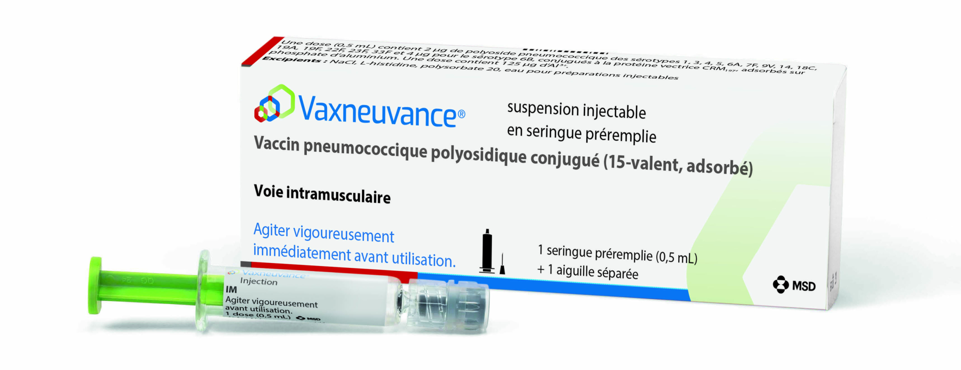 NEISVAC-C susp inj ser pré 0.5 ml