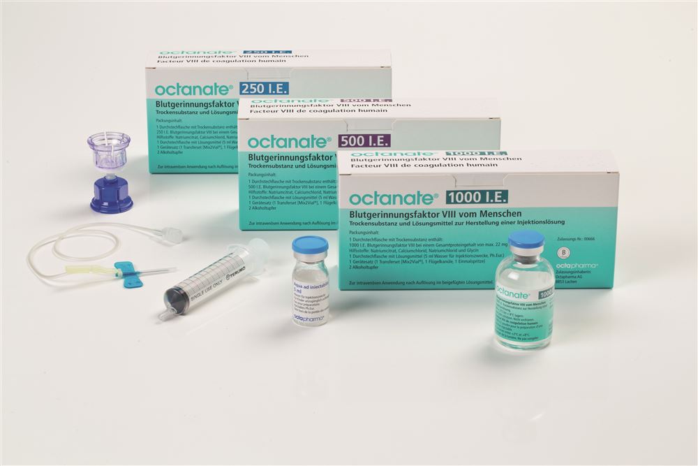OCTANATE subst sèche 1000 UI c solv+set applicat