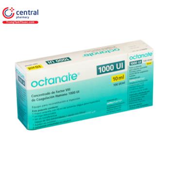 OCTANATE subst sèche 1000 UI c solv+set applicat