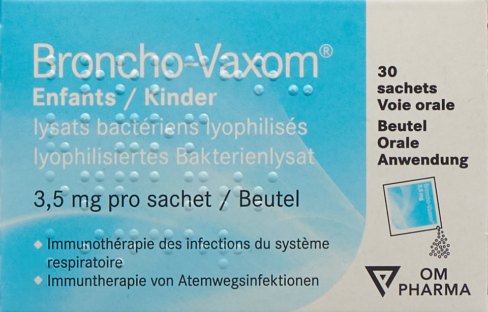 BRONCHO-VAXOM gran enf sach 30 pce