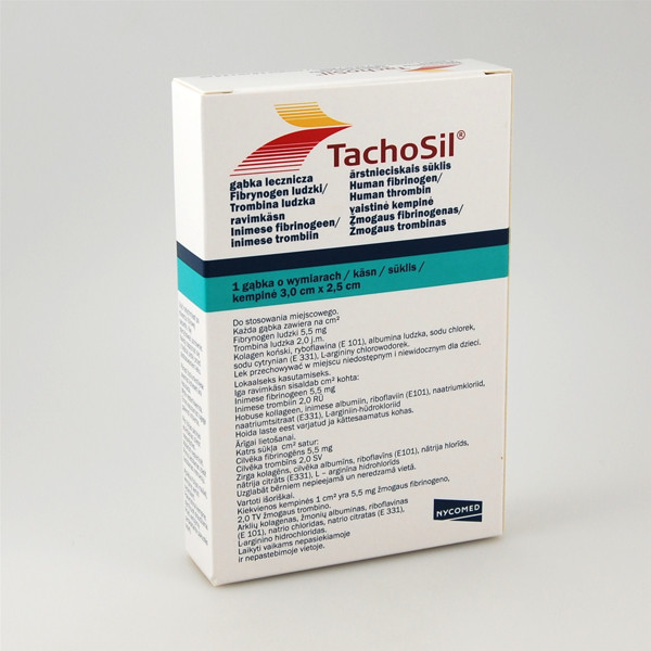 TACHOSIL matrice de scellage 3x2.5cm