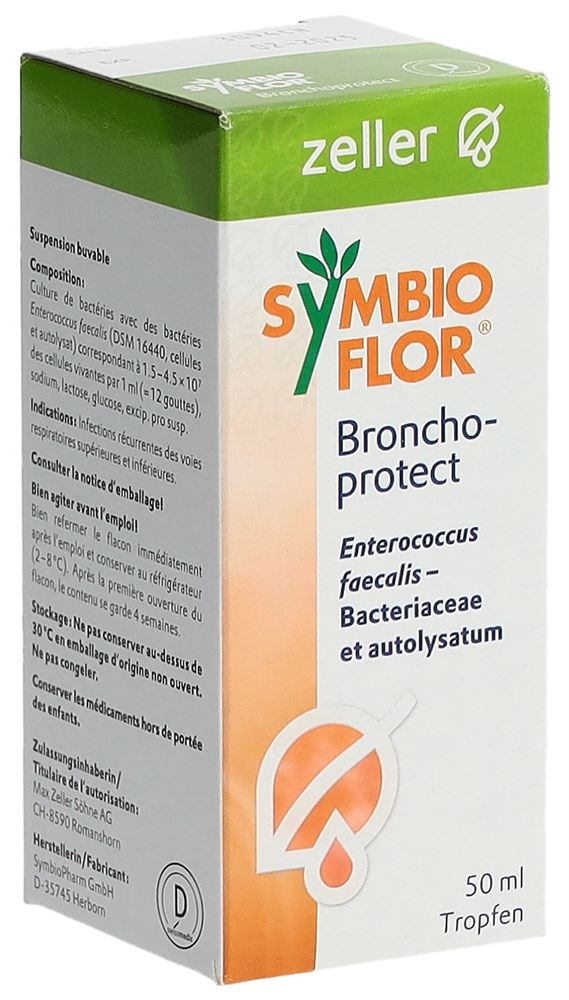 SYMBIOFLOR Bronchoprotect gouttes fl 50 ml