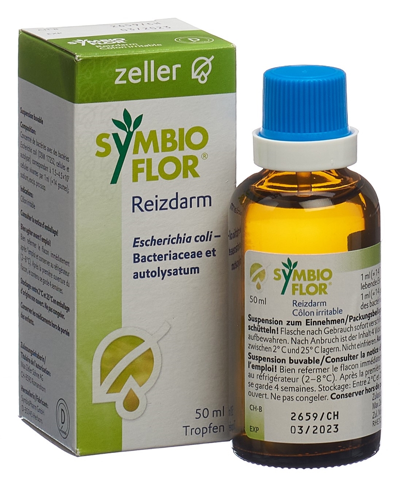 SYMBIOFLOR côlon irritable gouttes 50 ml