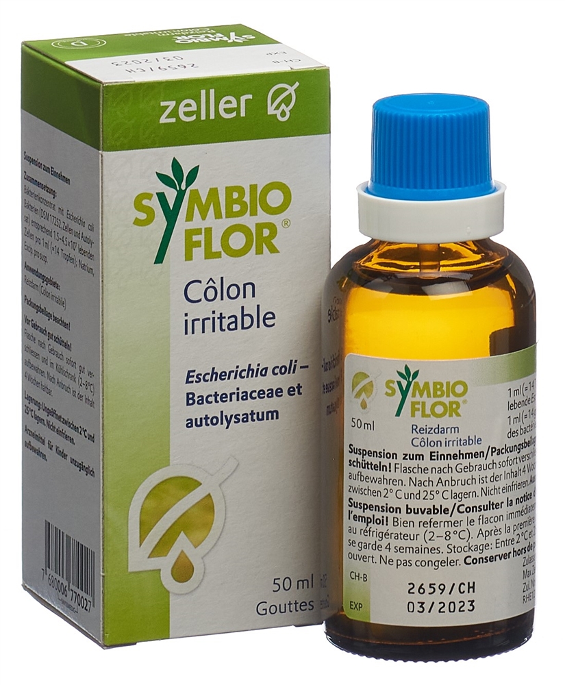 SYMBIOFLOR côlon irritable gouttes 50 ml