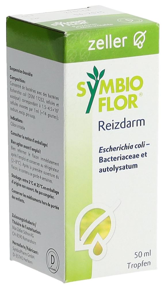 SYMBIOFLOR côlon irritable gouttes fl 50 ml
