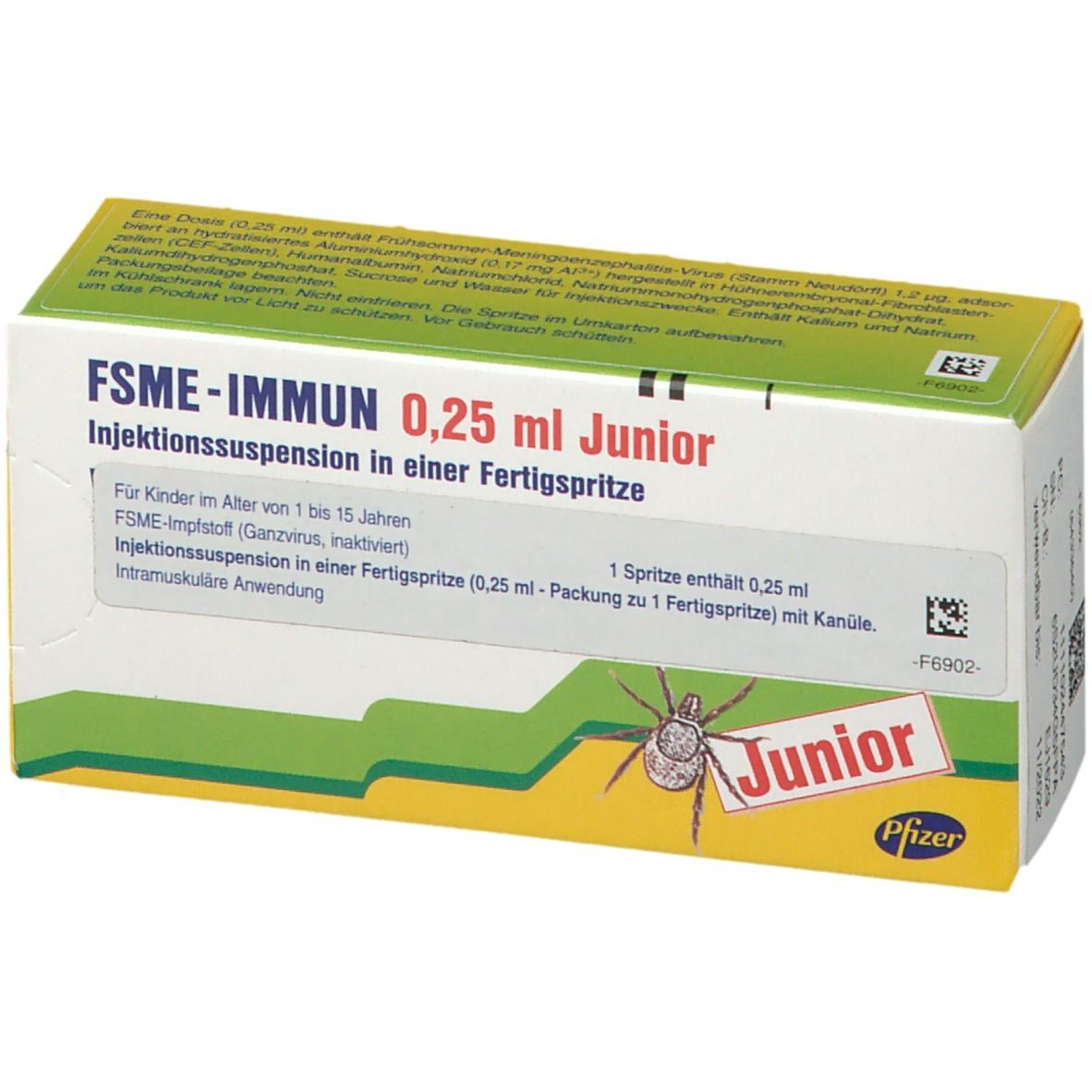 FSME-IMMUN Junior susp inj aig sép ser pré 0.25 ml