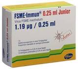 FSME-IMMUN Junior susp inj s ai 10 ser pré 0.25 ml