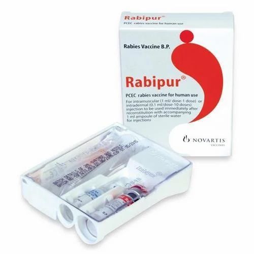 RABIPUR vaccin rabique c solv ser pré 1 ml