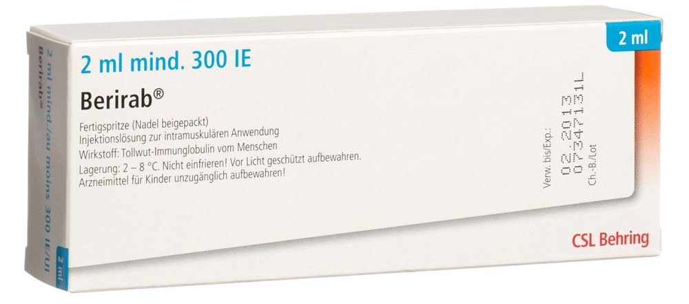 Berirab 2 ml, Injektionslösung