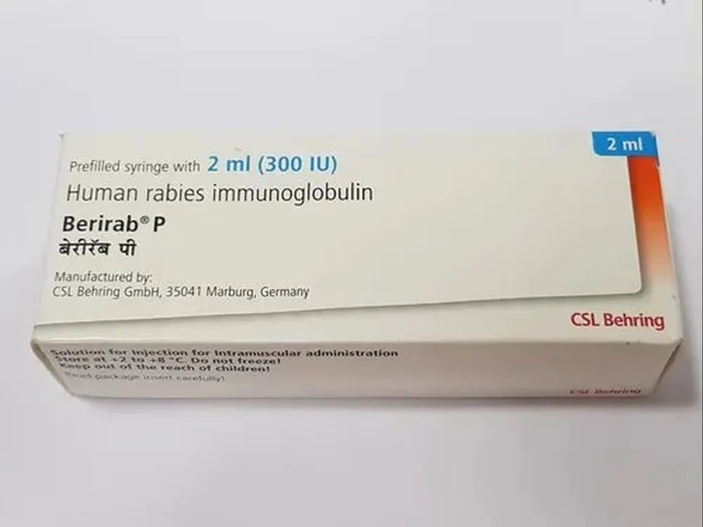 BERIRAB sol inj 300 UI/2ml ser pré 2 ml