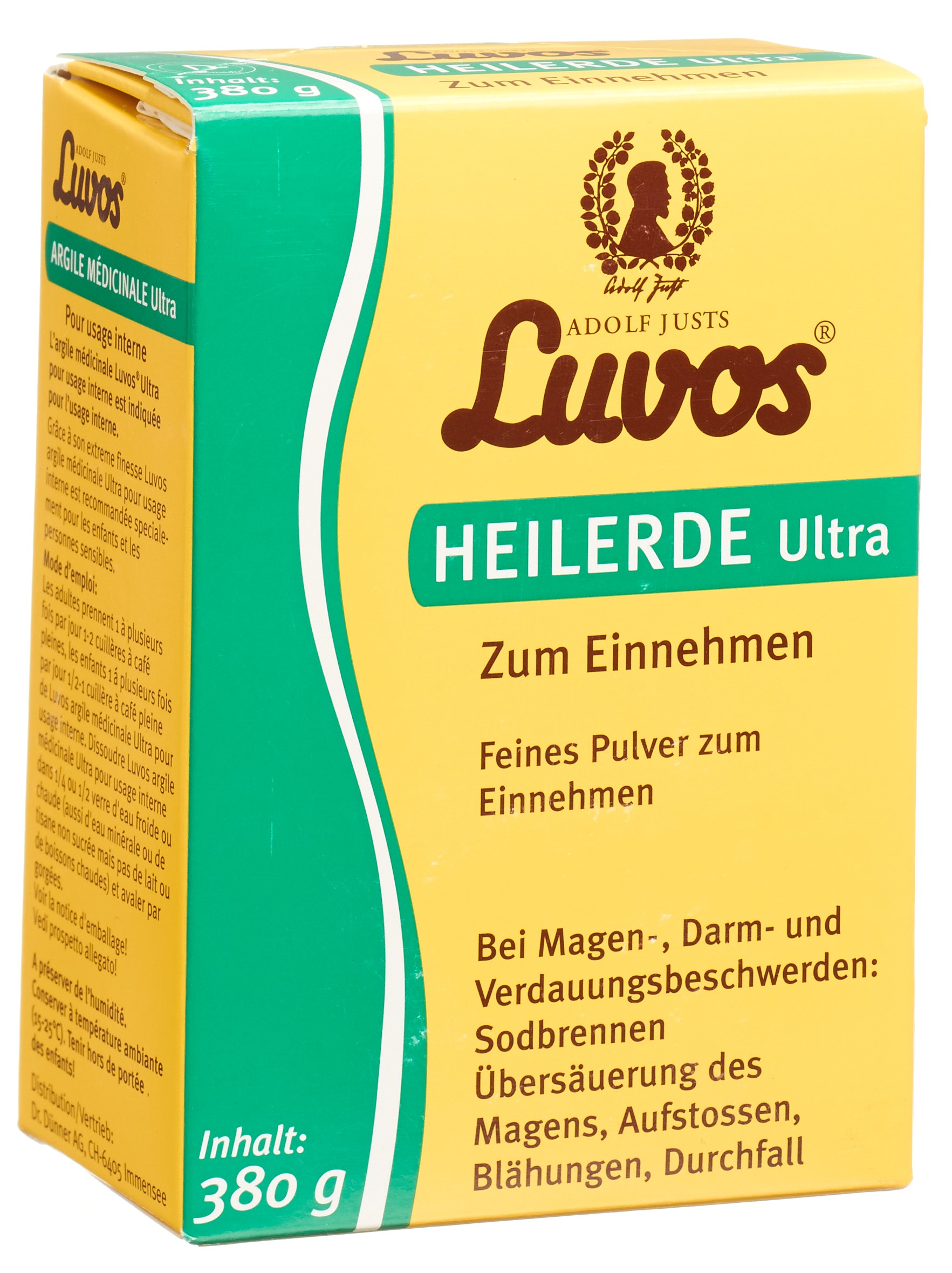 LUVOS argile médicinale ultra interne pdr 380 g