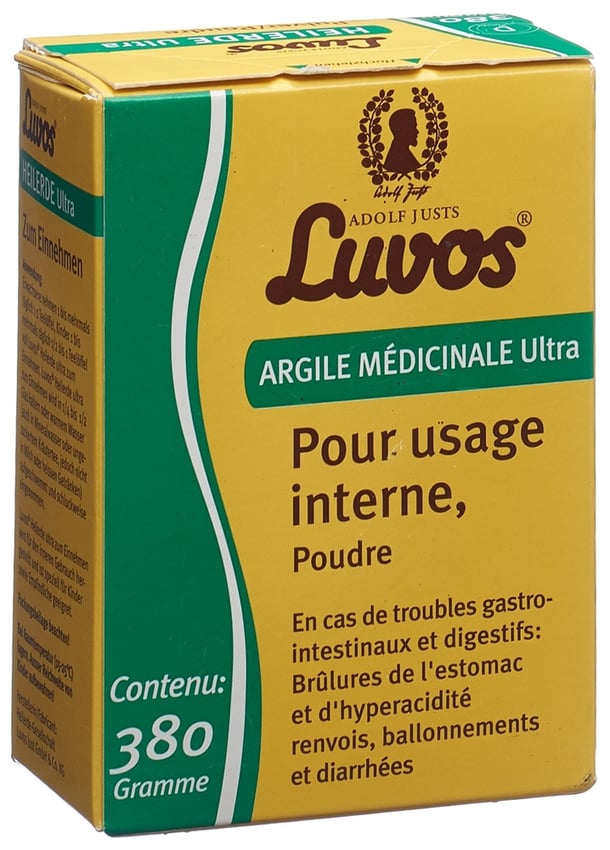 LUVOS argile médicinale ultra interne pdr 380 g