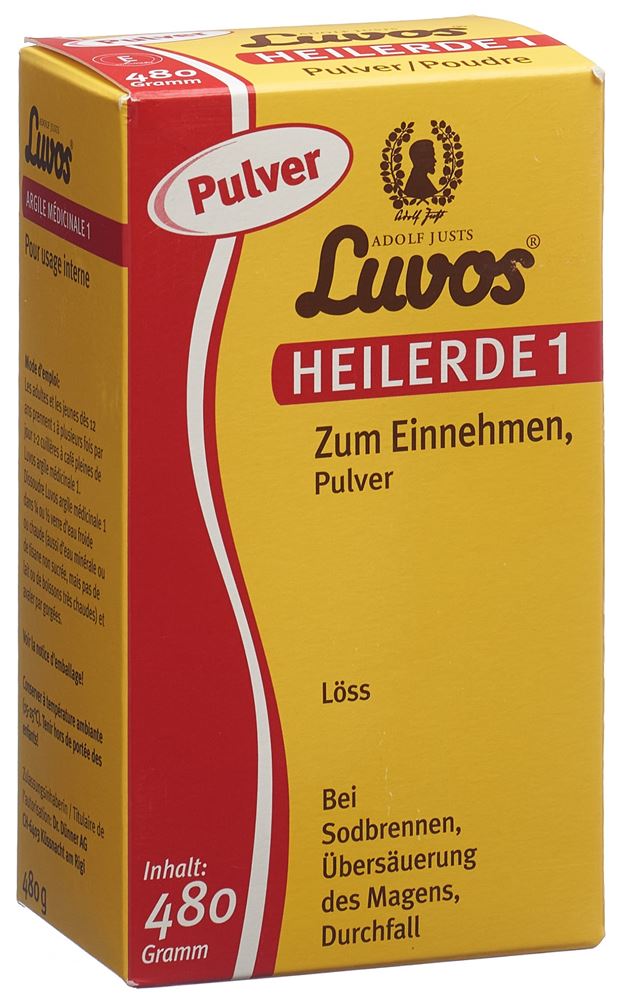 LUVOS argile médicinale 1 interne pdr 480 g