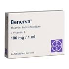 BENERVA sol inj 100 mg/ml 6 amp 1 ml