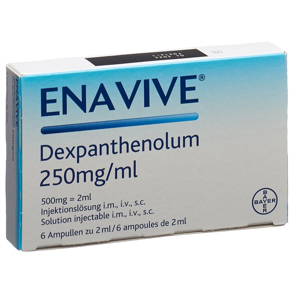 ENAVIVE sol inj 500 mg/2ml 6 amp 2 ml