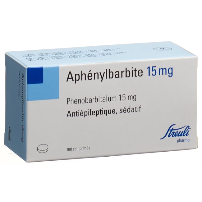 APHENYLBARBITE Streuli cpr 15 mg 30 pce