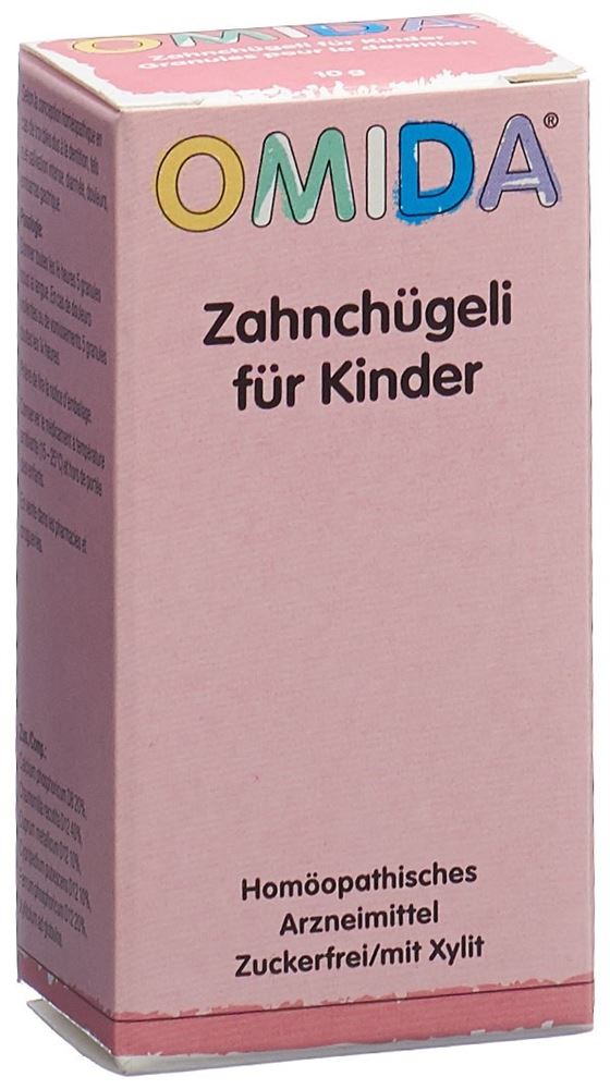 Omida Zahnchügeli für Kinder, Globuli