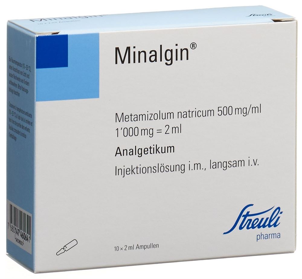 Minalgin, Injektionslösung i.m., i.v.