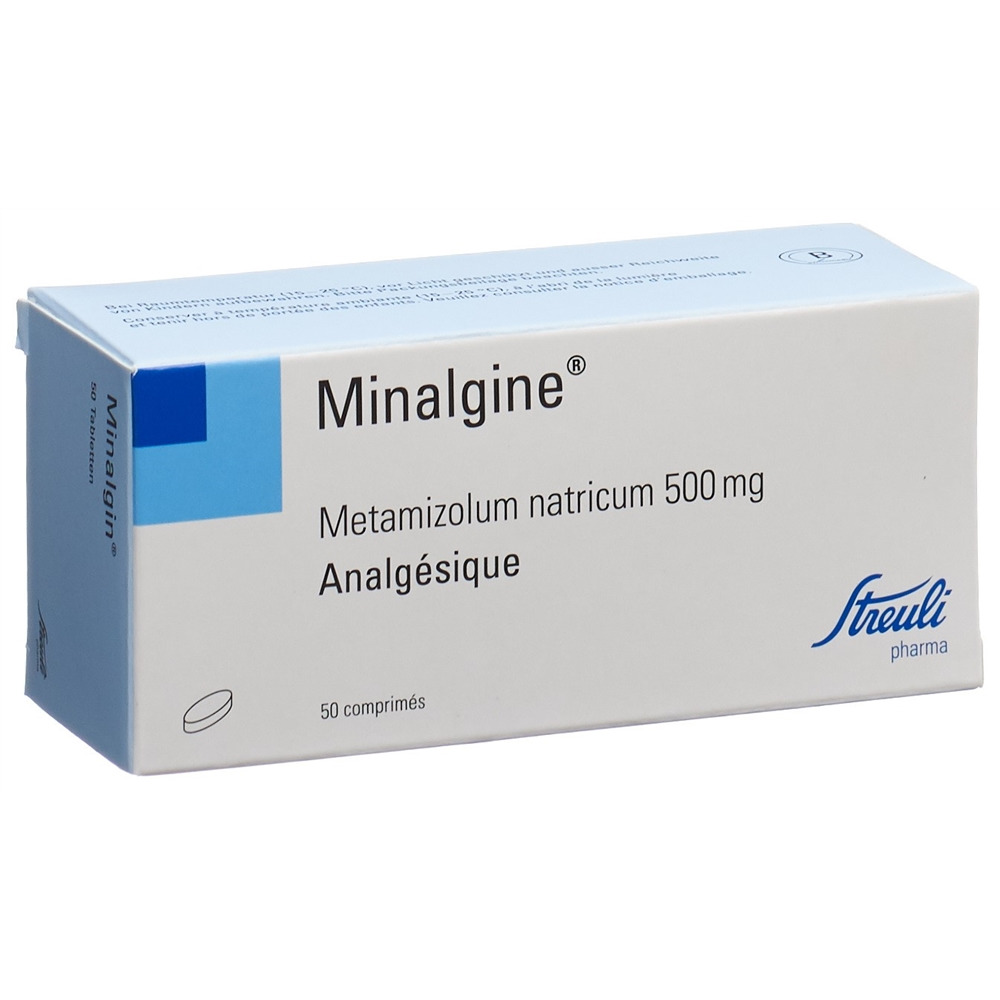 MINALGIN cpr 500 mg ovale 50 pce