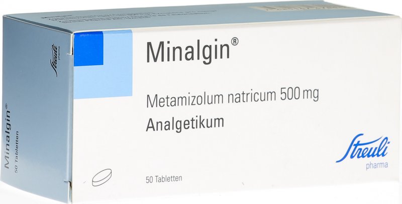 MINALGINE cpr 500 mg ovale 50 pce