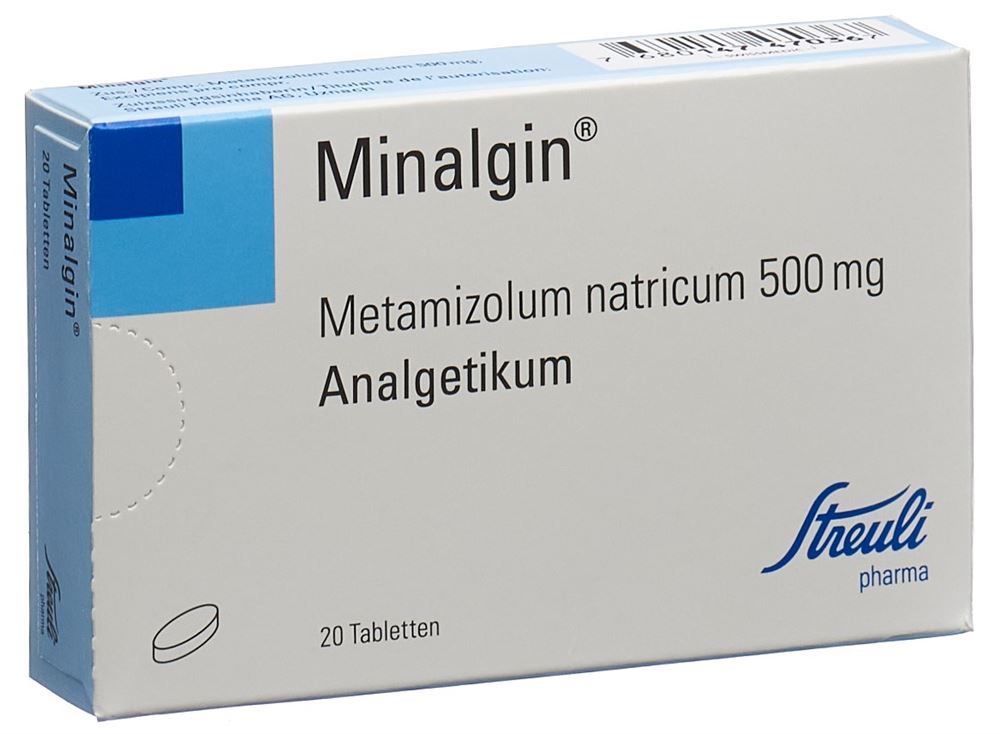 MINALGIN cpr 500 mg ovale 20 pce