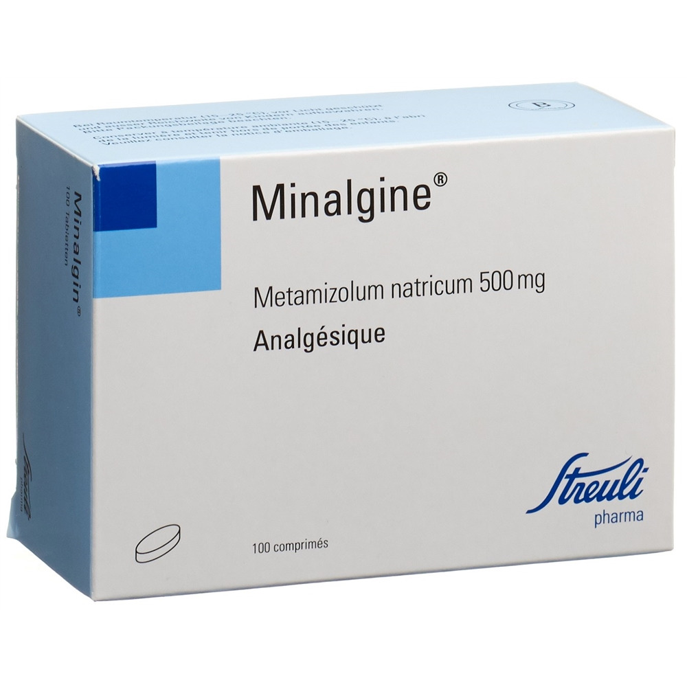 MINALGIN cpr 500 mg ovale 100 pce