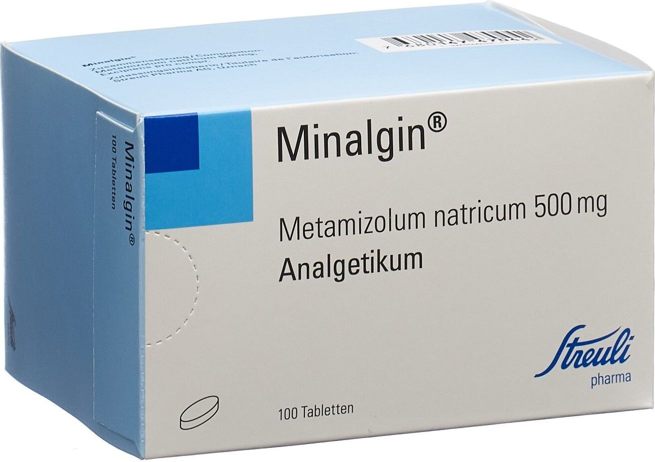 MINALGINE cpr 500 mg ovale 100 pce