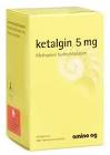KETALGINE cpr 5 mg bte 1000 pce