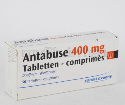 ANTABUS dispergettes cpr 400 mg bte 50 pce