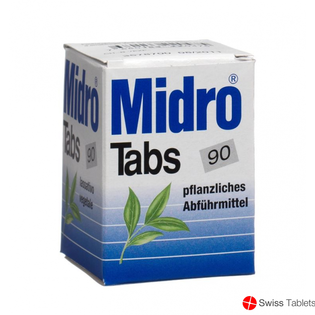 MIDRO Tabs cpr bte 90 pce