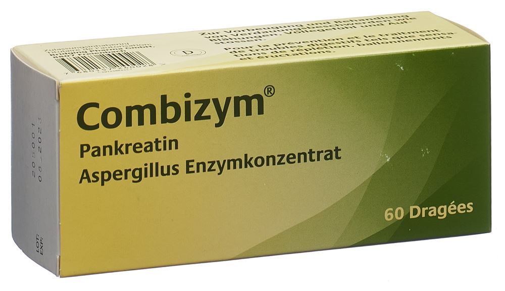 Combizym, Dragées