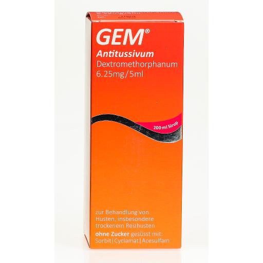 GEM Antitussif sirop fl 200 ml