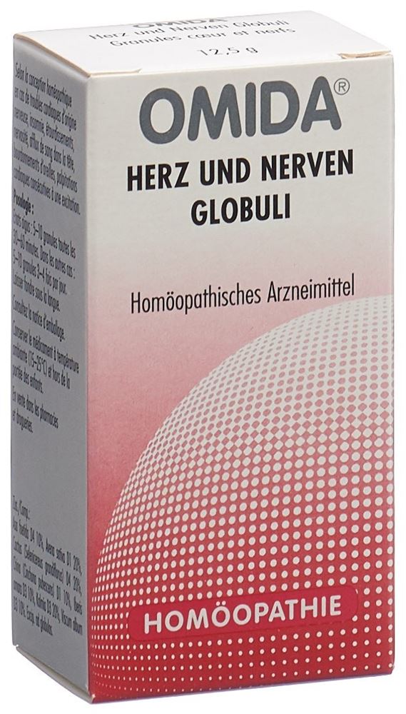 OMIDA coeur nerfs glob fl 12.5 g