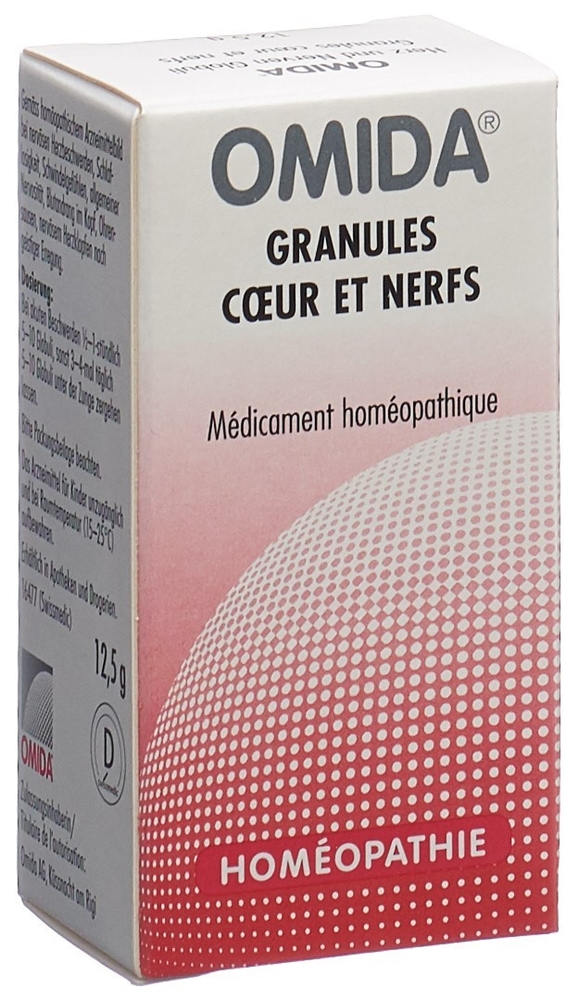 OMIDA coeur nerfs glob fl 12.5 g