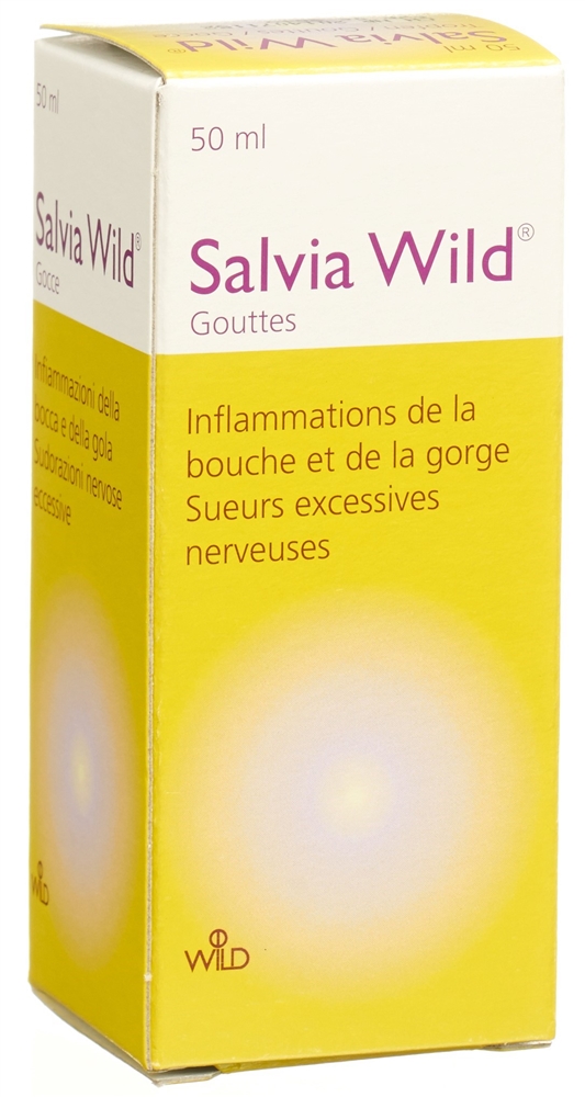 Salvia Wild, Tropfen zum Einnehmen / zur Anwendung in der Mundhöhle