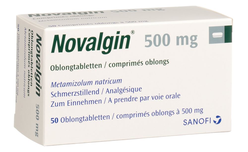NOVALGIN cpr pell 500 mg 50 pce