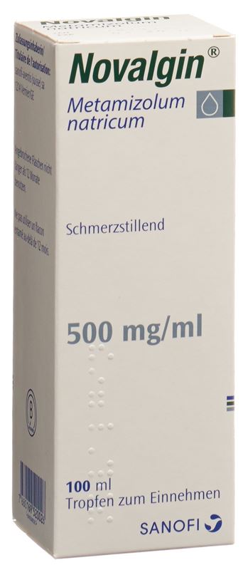 NOVALGIN gouttes 0.5 g/ml fl 10 ml