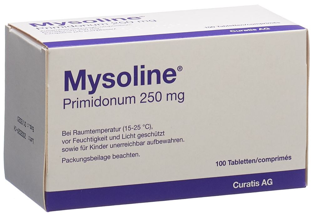 MYSOLINE cpr 250 mg 100 pce