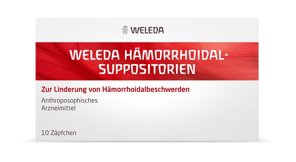 Weleda Hämorrhoidal-Suppositorien, Zäpfchen