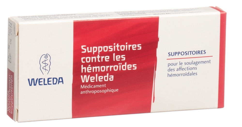 Weleda Hämorrhoidal-Suppositorien, Zäpfchen