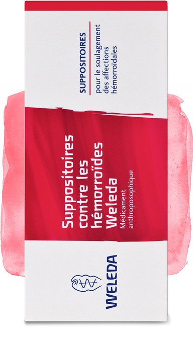 WELEDA suppositoires hémorroïdes 10 pce