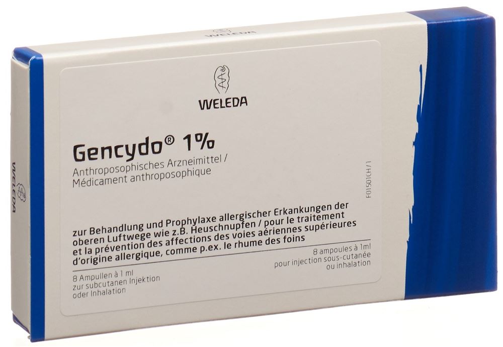 Gencydo 1%, Injektionslösung (s.c)