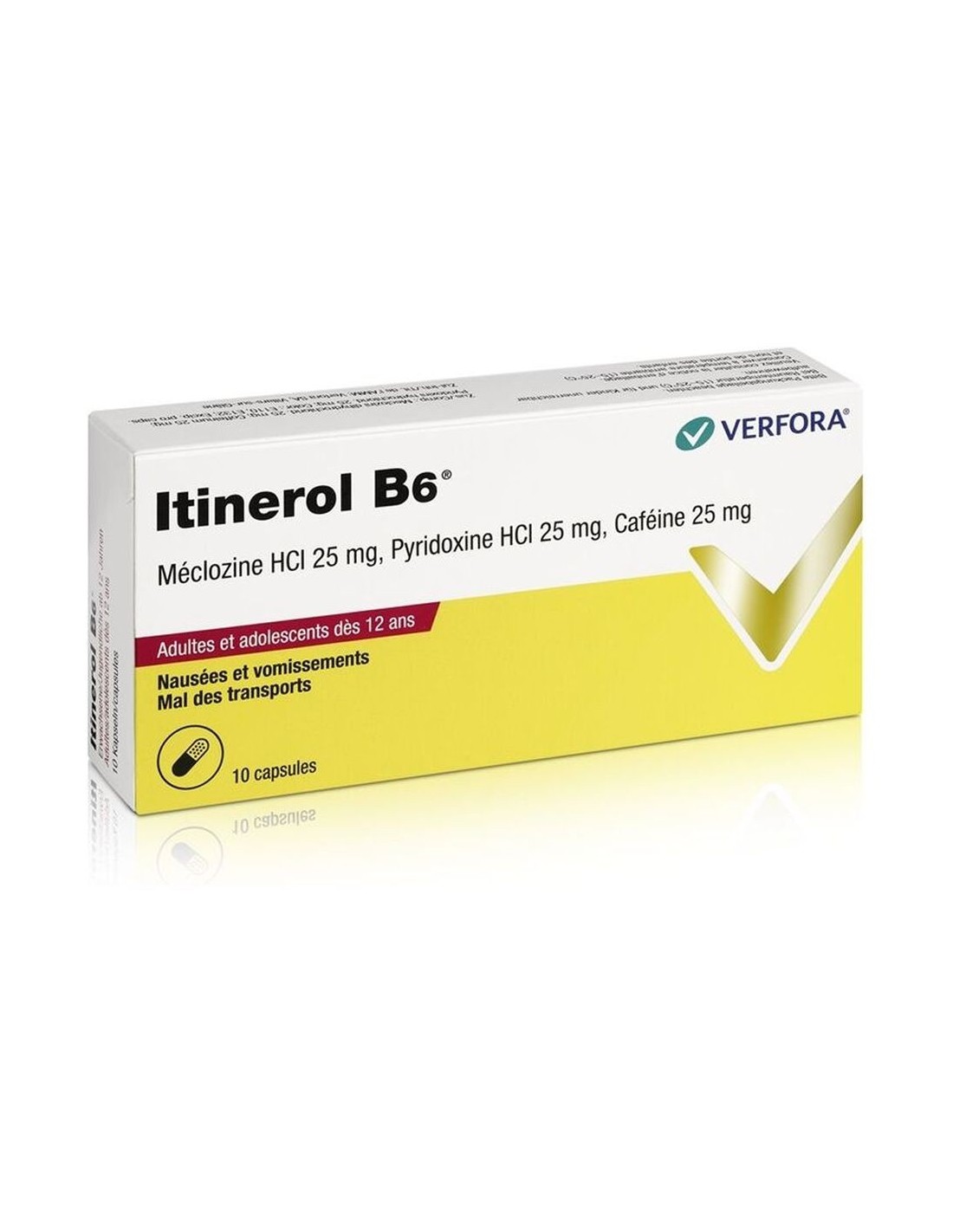 ITINEROL B6 supp adult 10 pce