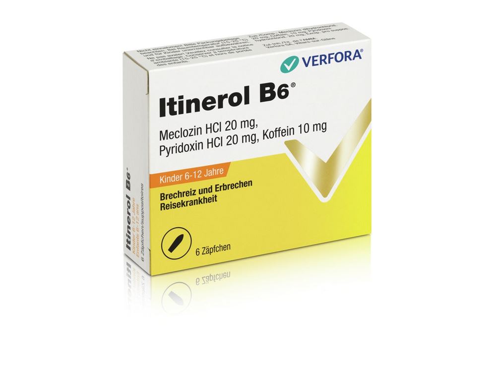ITINEROL B6 supp enf 6 pce