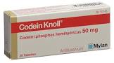 CODEINE Knoll cpr 50 mg 20 pce