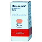 MARCOUMAR cpr 3 mg fl plast 25 pce